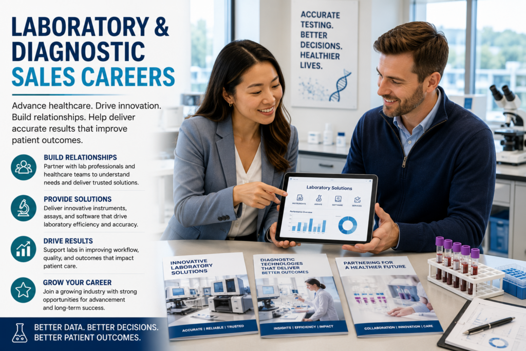 Learn more about Laboratory and Diagnostic Sales Careers