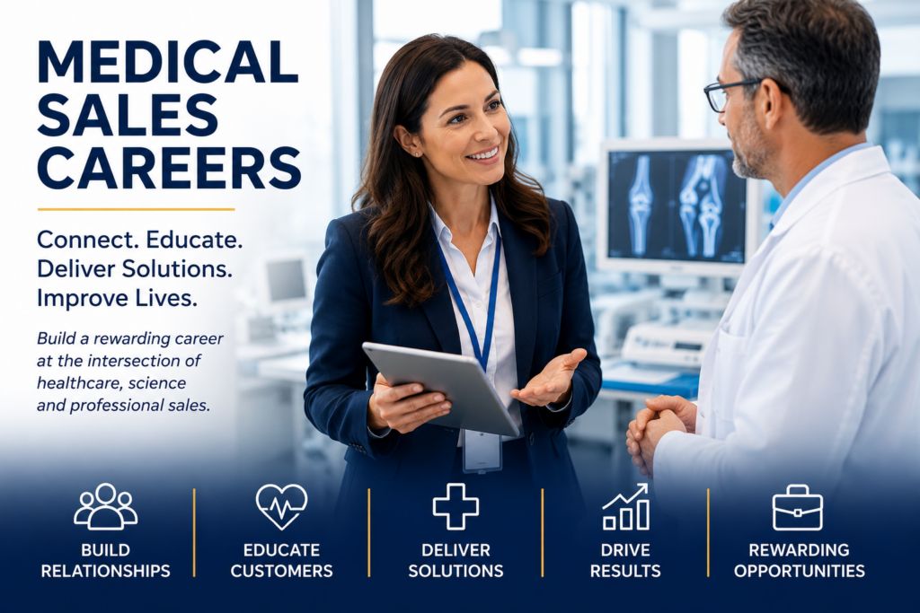 Learn More About a Medical Sales Career.