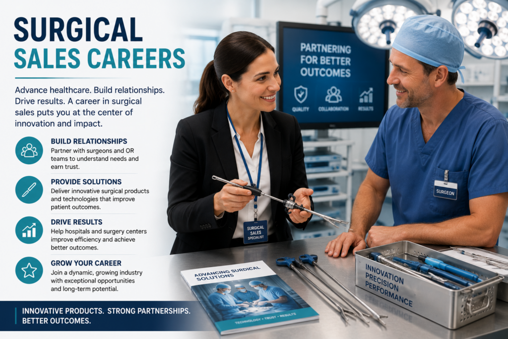 Learn More About a Career in Surgical Sales