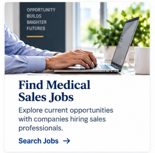 Find Medical Sales Jobs. Explore current opportunities with companies hiring sales professionals.