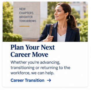 Plan Your Next Career Move. Whether you're advancing, transitioning or returning to the medical sales workforce, we can help. 